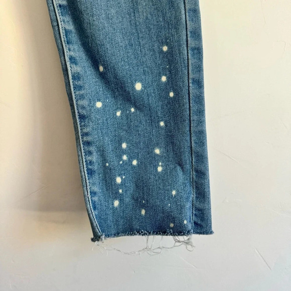 MOTHER Looker Ankle Fray in pretty little words in a bottle Size: 25 - Picture 7 of 9